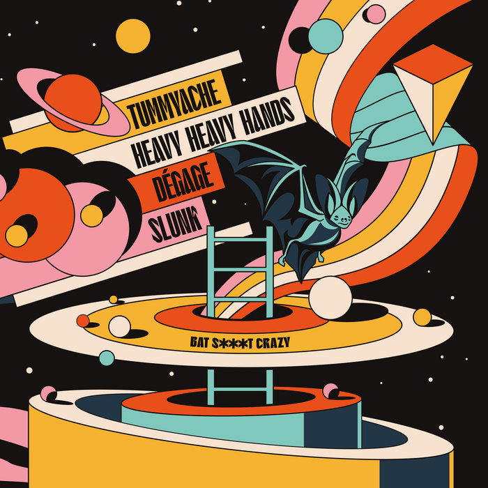 Bat Split Crazy Middle Farm Records