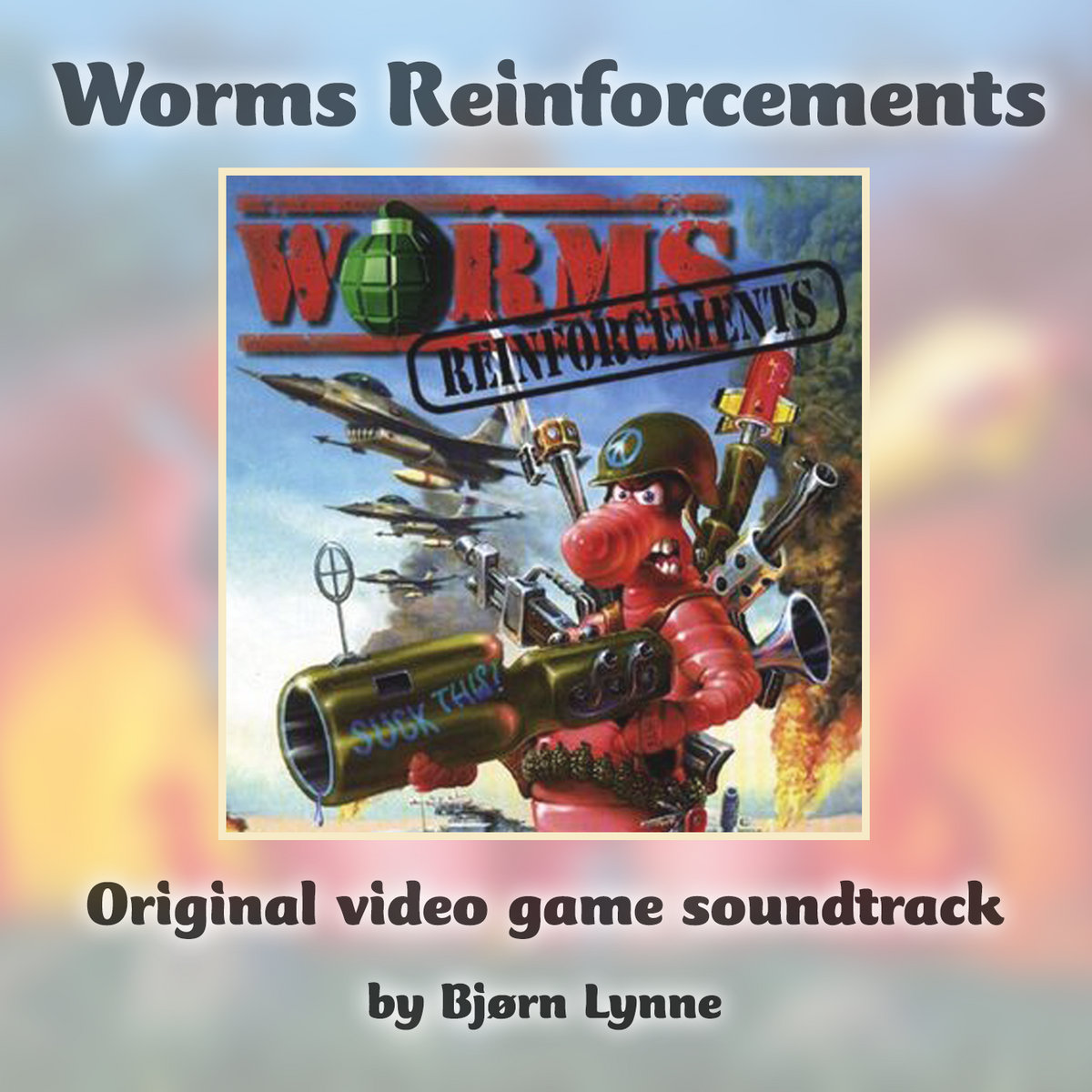 Lot pack Worms 1 + extension reinforcements Add-on RTS/STR/stratégie PC