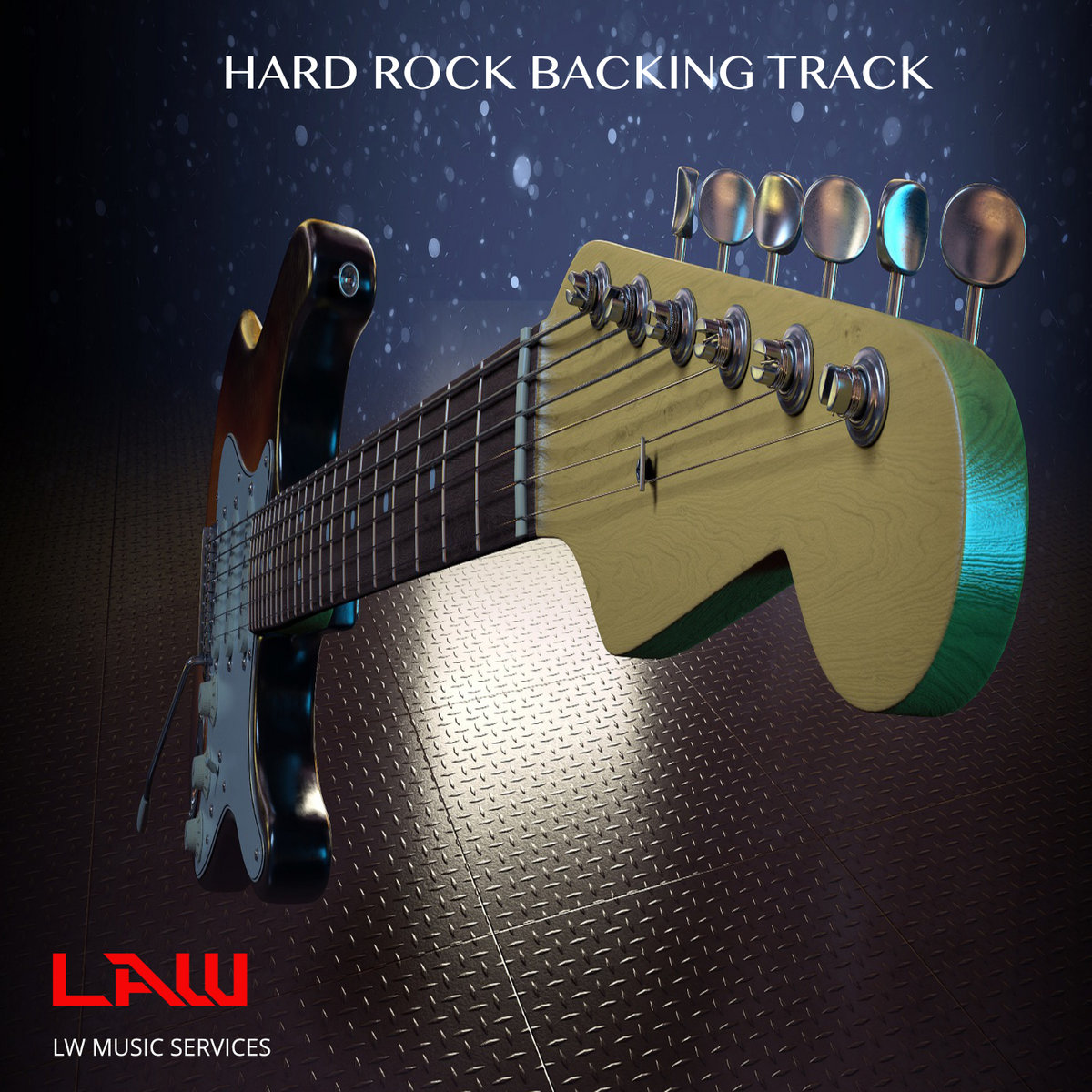 Hard Rock Backing Track (for Guitar, in D Minor)