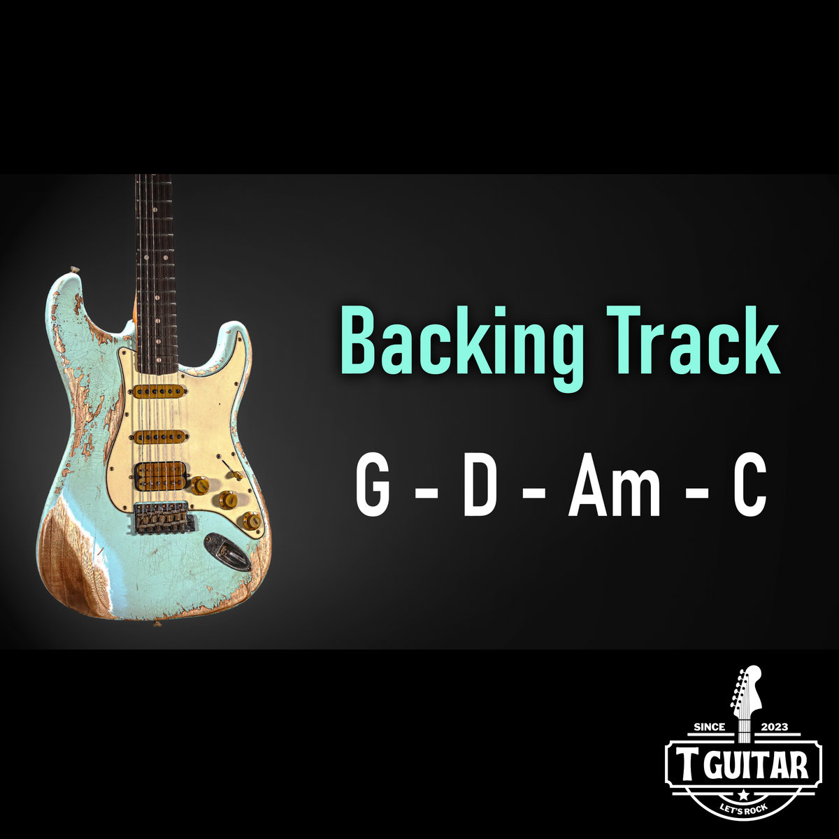 TGuitar-no-0136 - Rock Pop BACKING TRACK G Major - G D Am C - 80 BPM ...