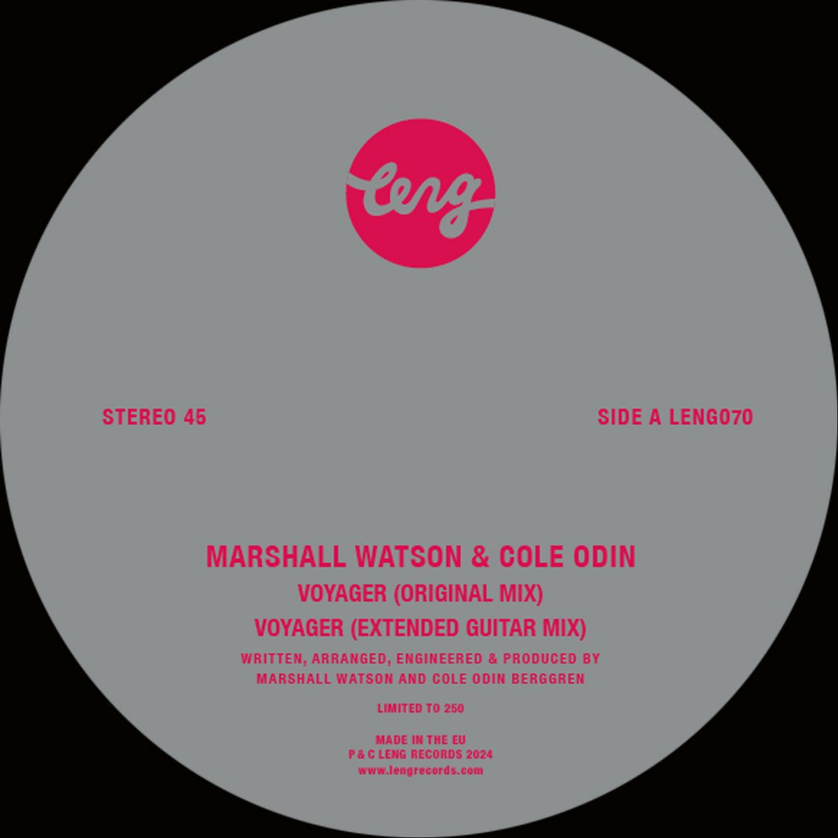 Voyager | Marshall Watson & Cole Odin | Leng Records