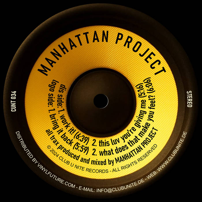 Manhattan Project / Work It! Manhattan Project / Work It!
