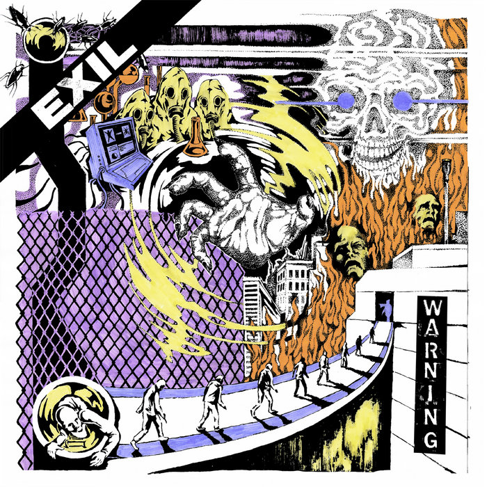 Warning Exil Armageddon Label