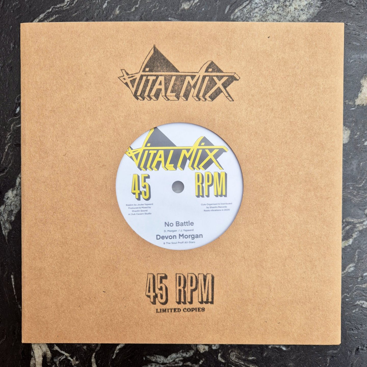 Devon Morgan & The Soul Proff All-Stars - No Battle (Limited 7 ...