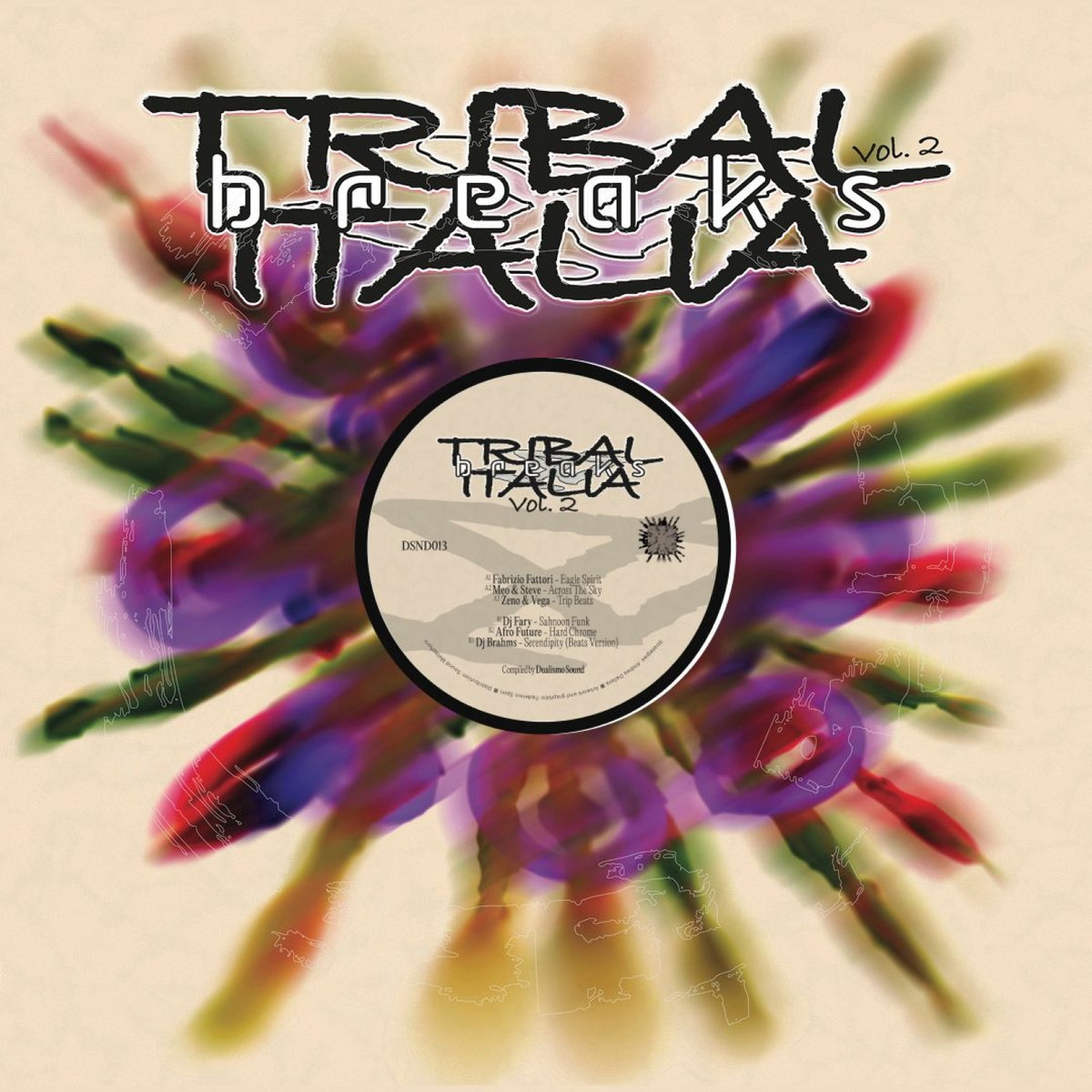 伊LP Various Tribal Italia Breaks Vol. 2 DSND013 	DUALISMO SOUND /00260 Tribal Italia Breaks Vol. 2 | Dualismo Sound