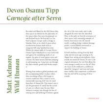 HSOB062: Devon Osamu Tipp - "Carnegie after Serra" / Matt Aelmore - "Wild Human" cover art