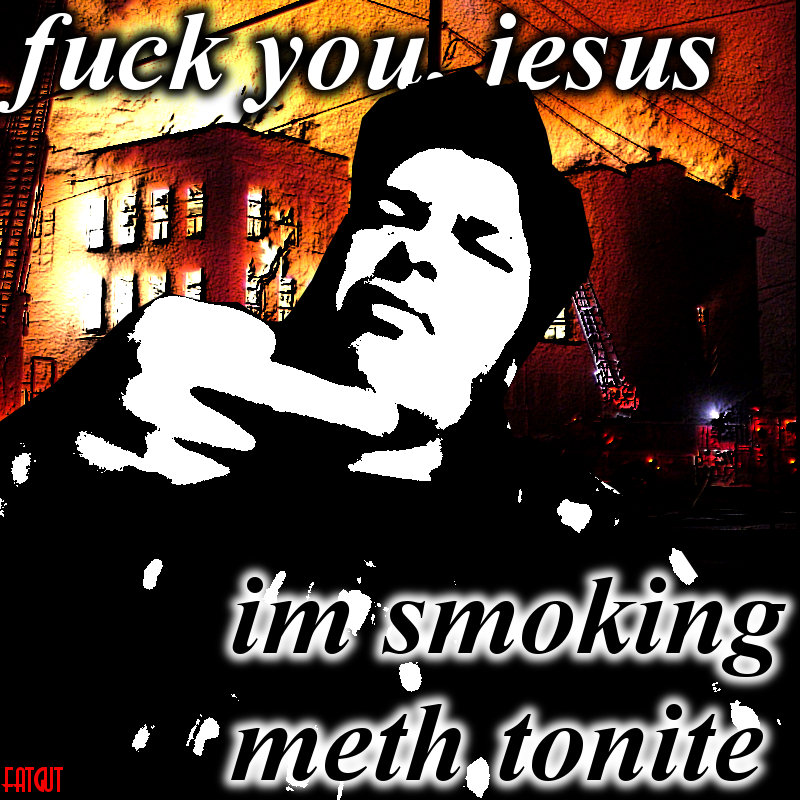 I Want To See A Dick Jesus Smoking A Bong