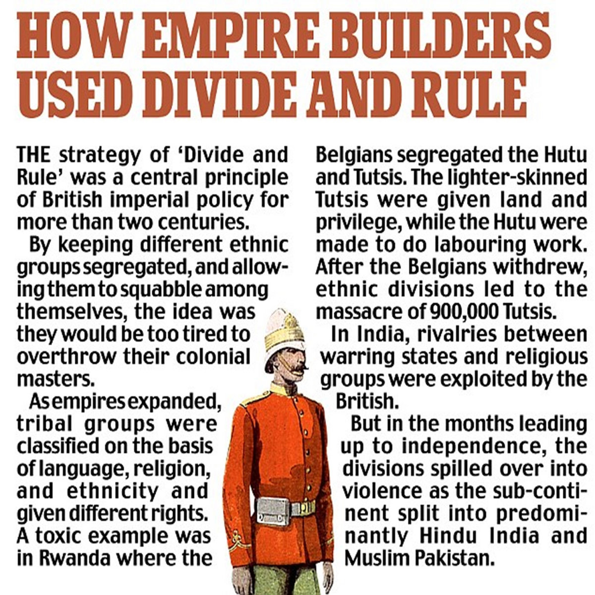 Divide and rule Divide and rule