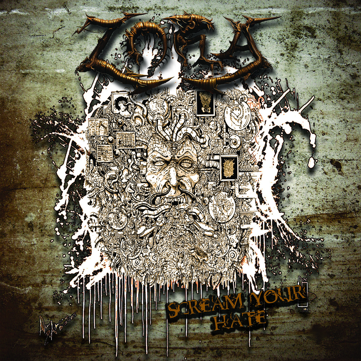 CROWLEY THE SCREAM OF DEATH 【ジャパメタ】 SCREAM YOUR HATE | ZORA | GREAT DANE RECORDS