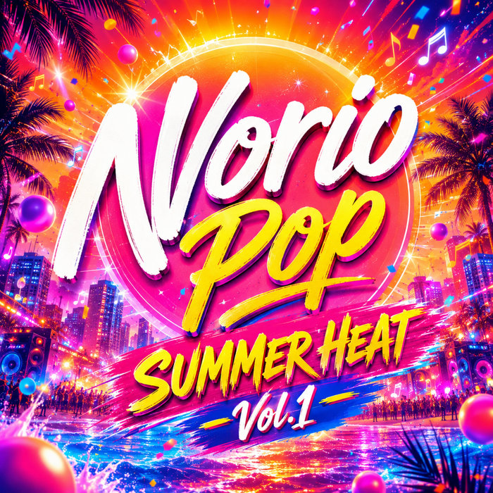 Norio Pop — SUMMER HEAT Vol.1のBandcamp公式ジャケット