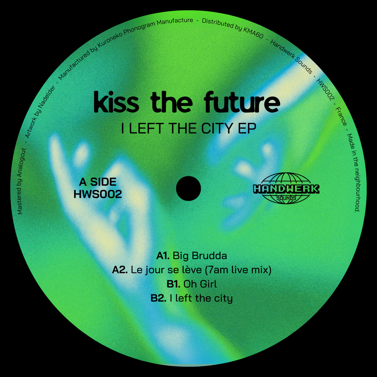 Kiss The Future - I left the city EP | Kiss The Future | Handwerk