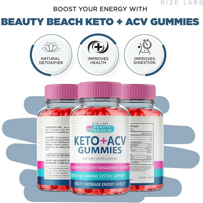Beauty Beach Keto Weight Loss Gummies Reviews (Hidden Truth 2024