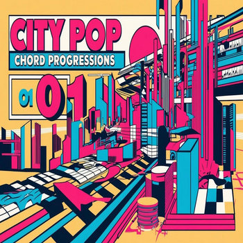 City Pop Chord Progressions 01】MIDI&WAV Sample Pack | RF_Music
