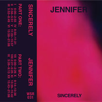 SINCERELY cover art