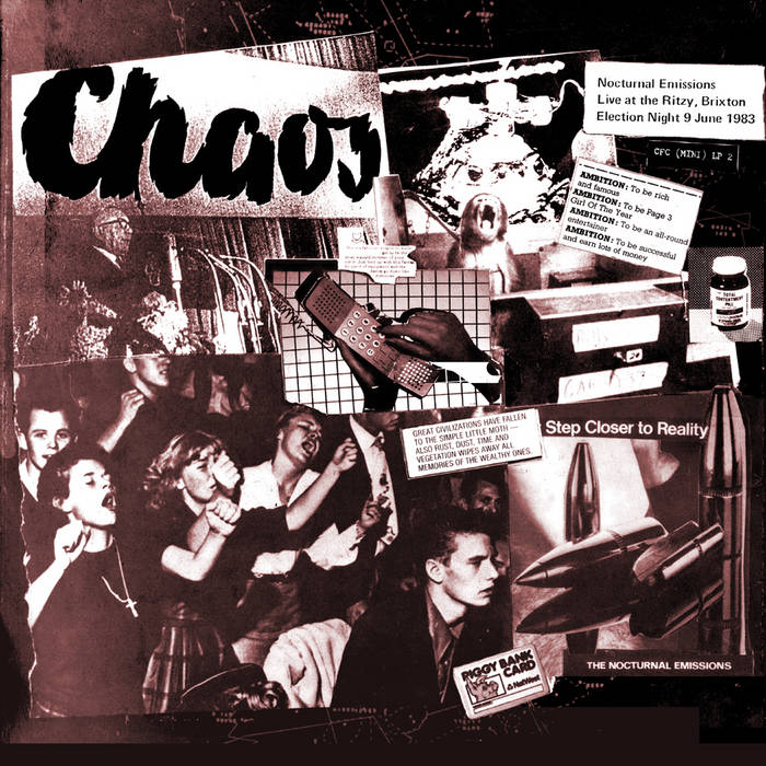 Nocturnal Emissions レコード Chaos - Live at the Ritzy 1983 | Nocturnal Emissions