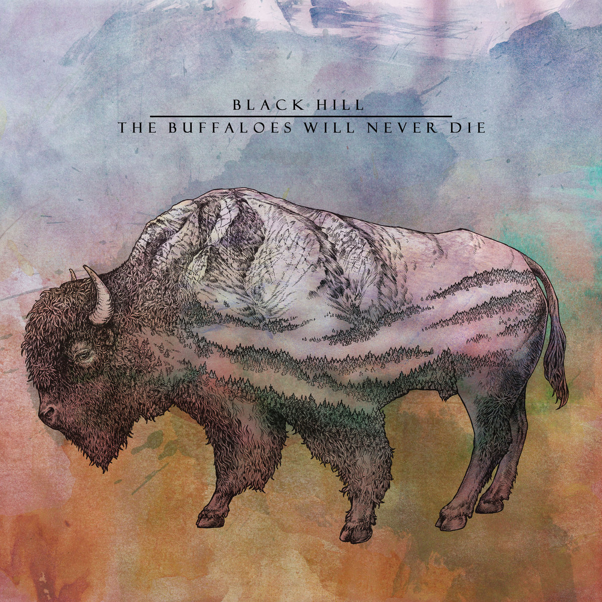 The buffaloes will never die by Black Hill