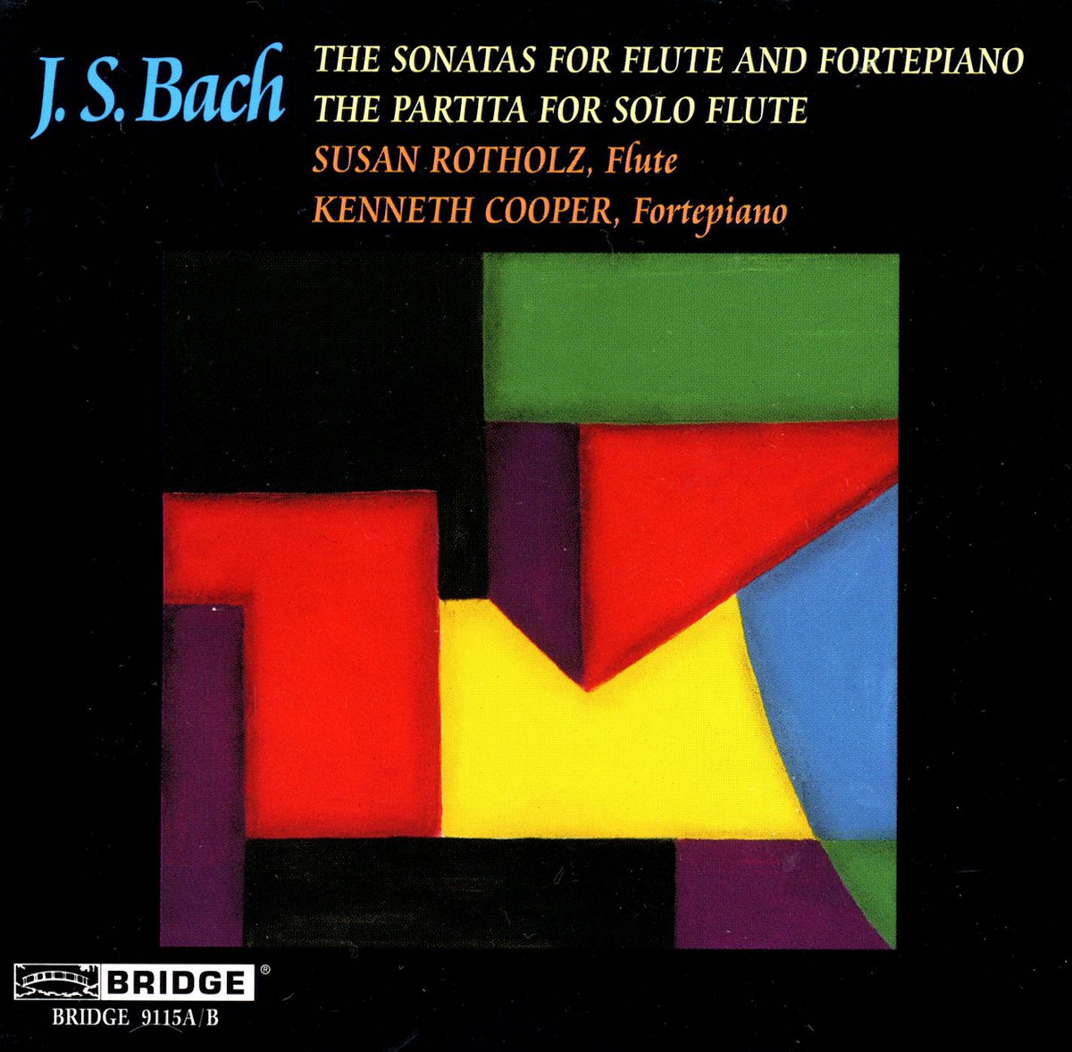 J.S. Bach: Sonatas for Flute and Fortepiano | Susan Rotholz