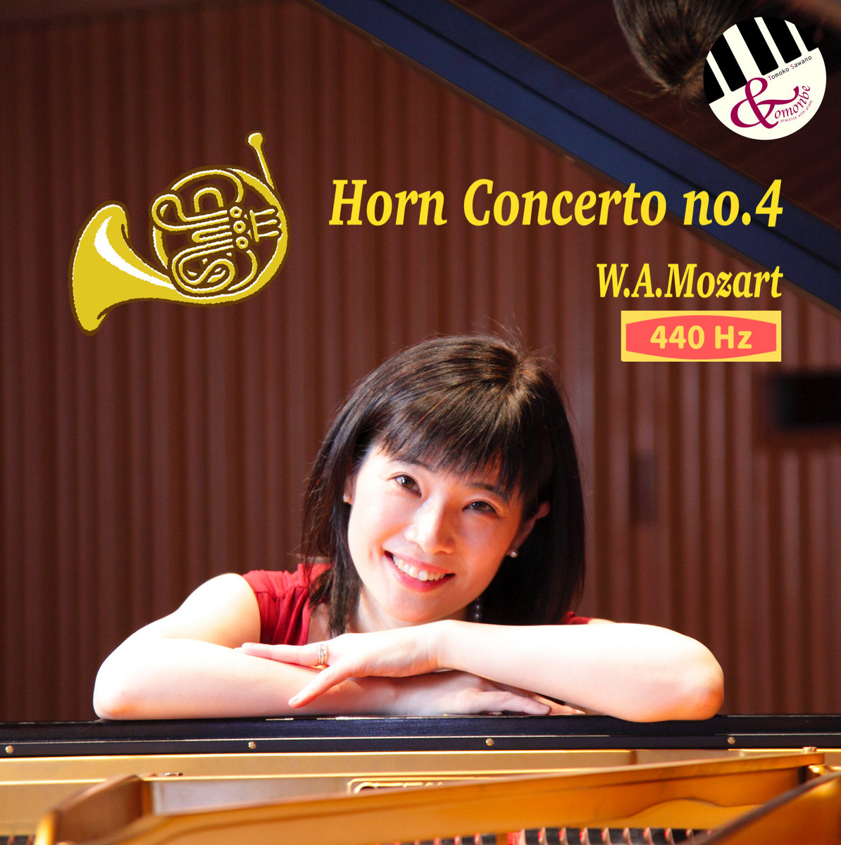 W.A.Mozart : Horn Concerto No.4 KV495 (440Hz) | & Tomonbe (Tomoko