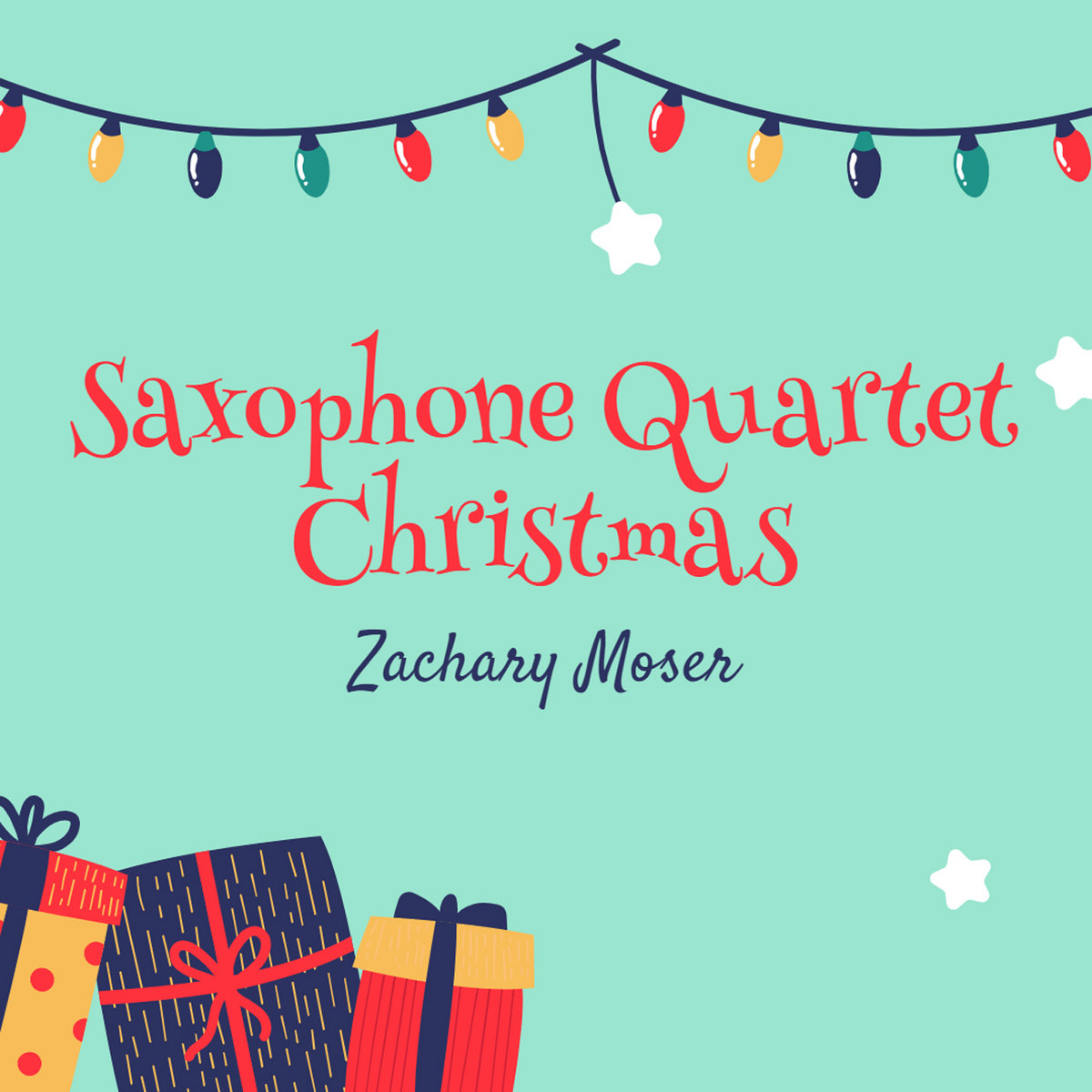 Saxophone Quartet Christmas EP Zachary Moser Erica & Zachary Moser