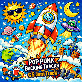 Album artwork for Pop Punk Backing Tracks [Guitar / Bass / Drum– Multi-Key Pack E / D / C]