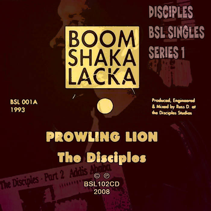 英10” The Disciples Dub Revolution BSL003 Boom Shacka Lacka /00200 Disciples Boom-Shacka-Lacka Singles Series 1 | The Disciples