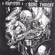 GODSTOMPER/ SORE THROAT SPLIT EP.-2000 cover art