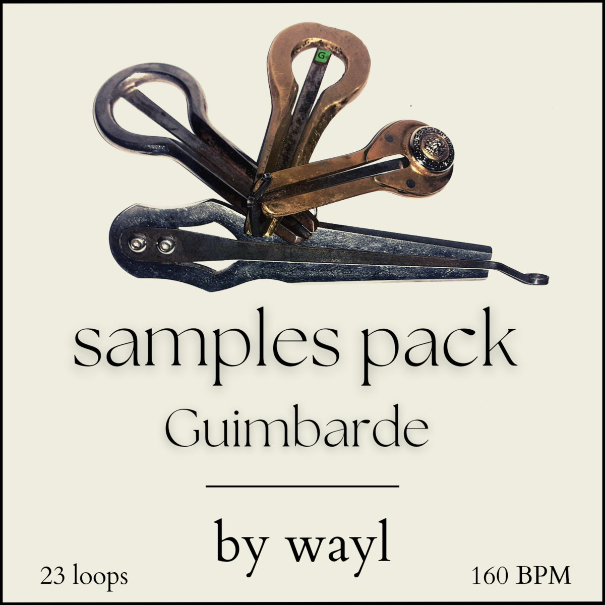 Pack Samples Guimbarde 160BPM | Fanum