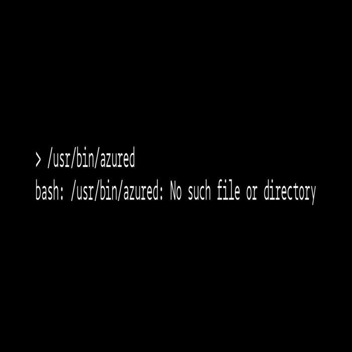 /USR/BIN/AZURED/ | AZURED