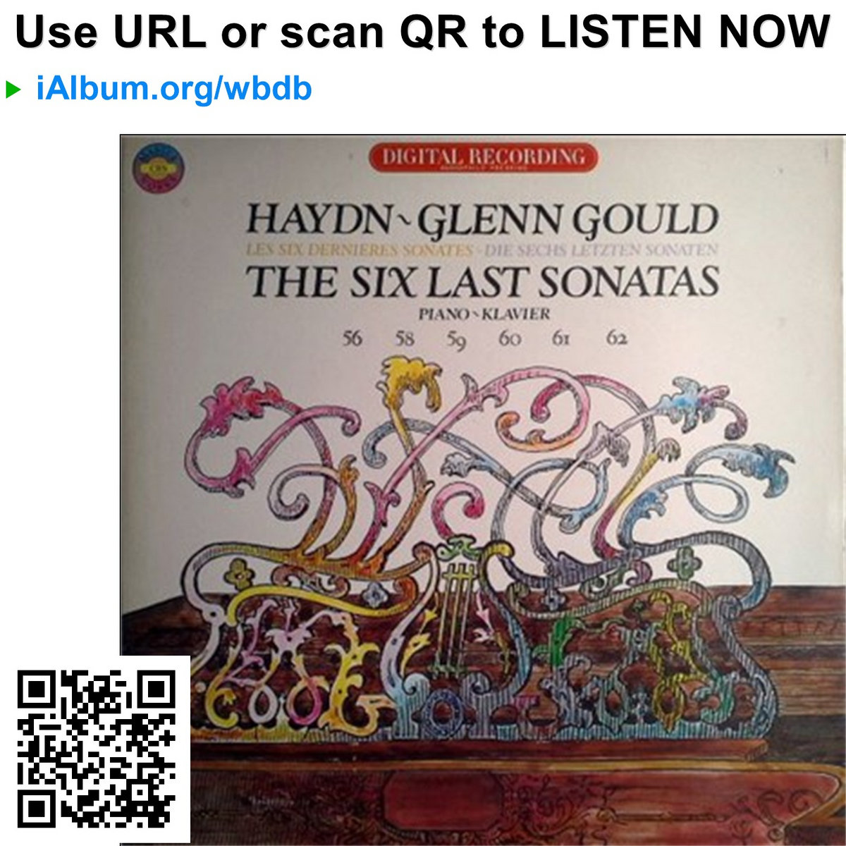 洋楽 HAYDN GLENN GOULD THE SIX LAST SONATAS The Six Last Sonatas | Haydn Glenn Gould | Joseph Haydn