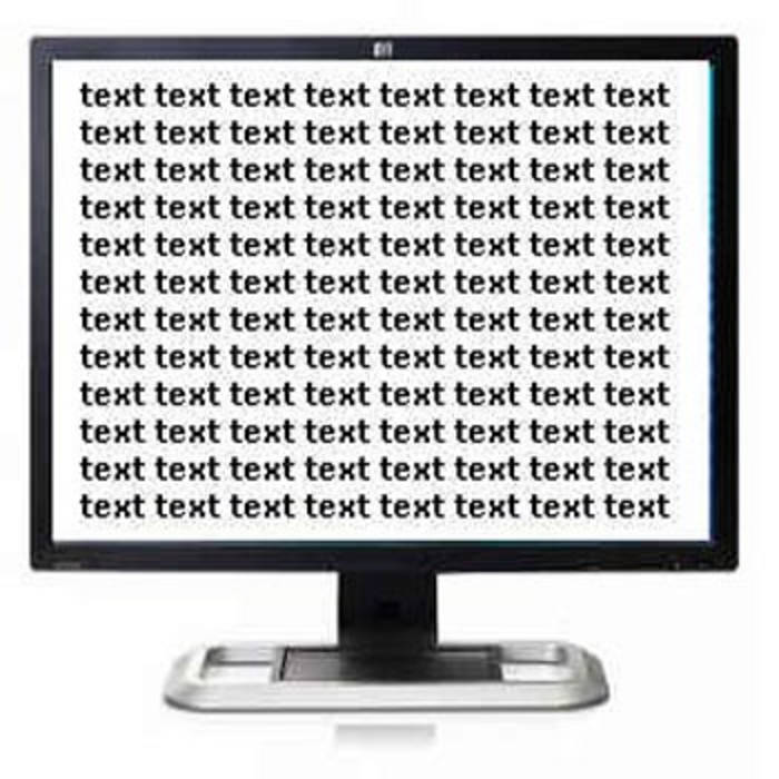 Computer text