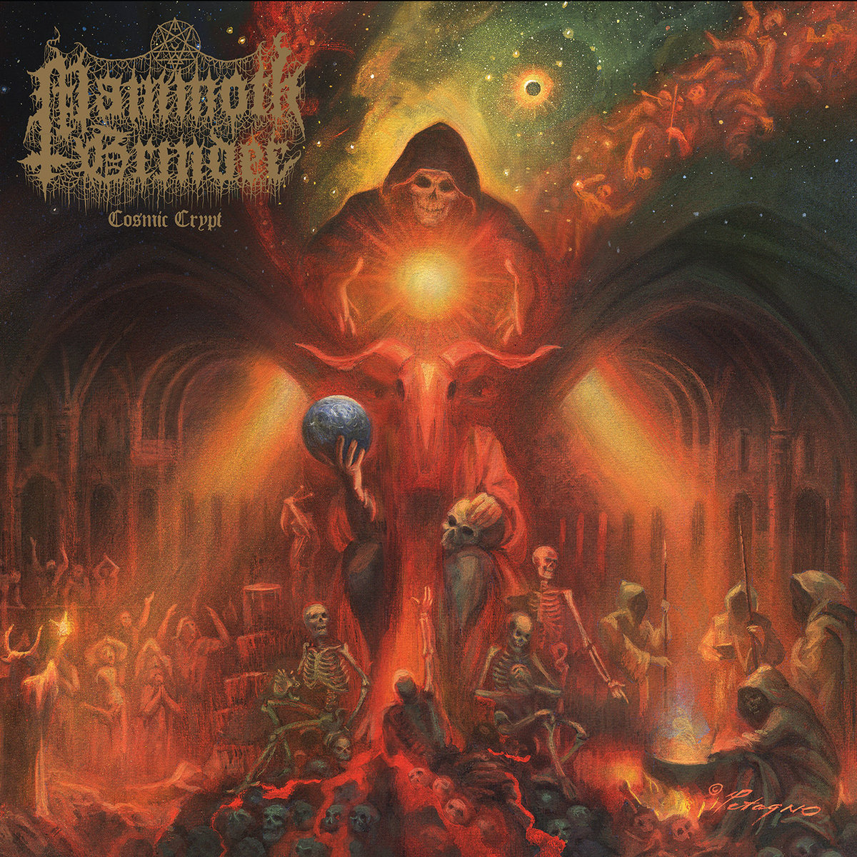 Image result for Mamoth Grinder Cosmic Crypt Album art"