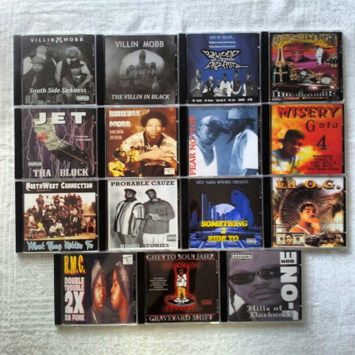 15 OOP Rare Shit Gangsta Rap & G-Funk Albums | Various Artists