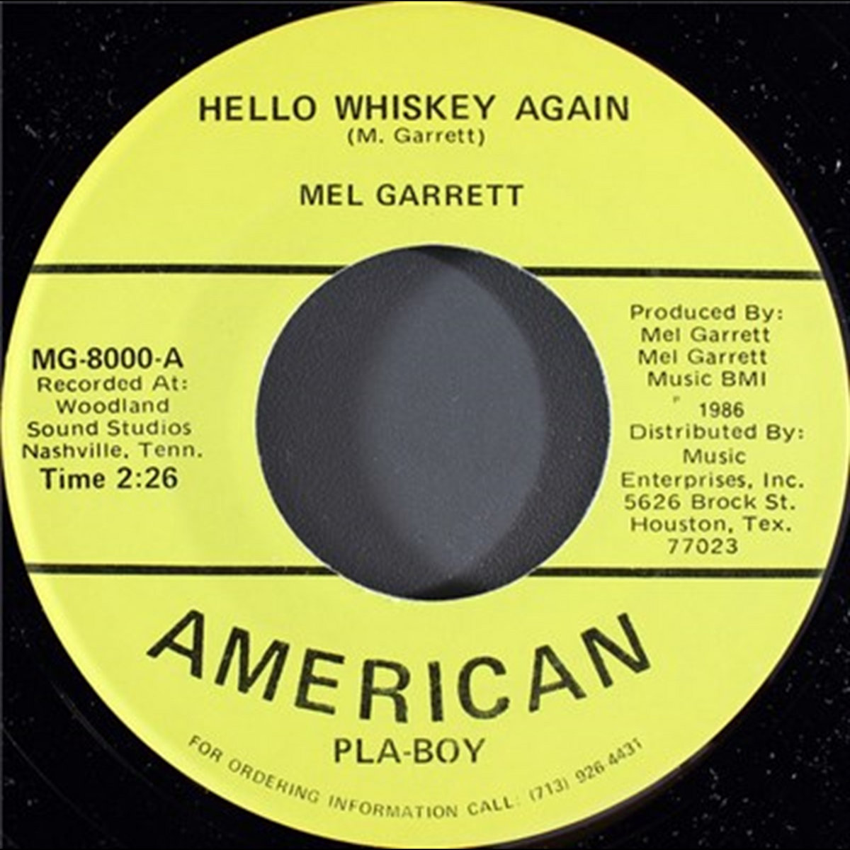 Hello Whiskey Again | Mel Garrett (2)
