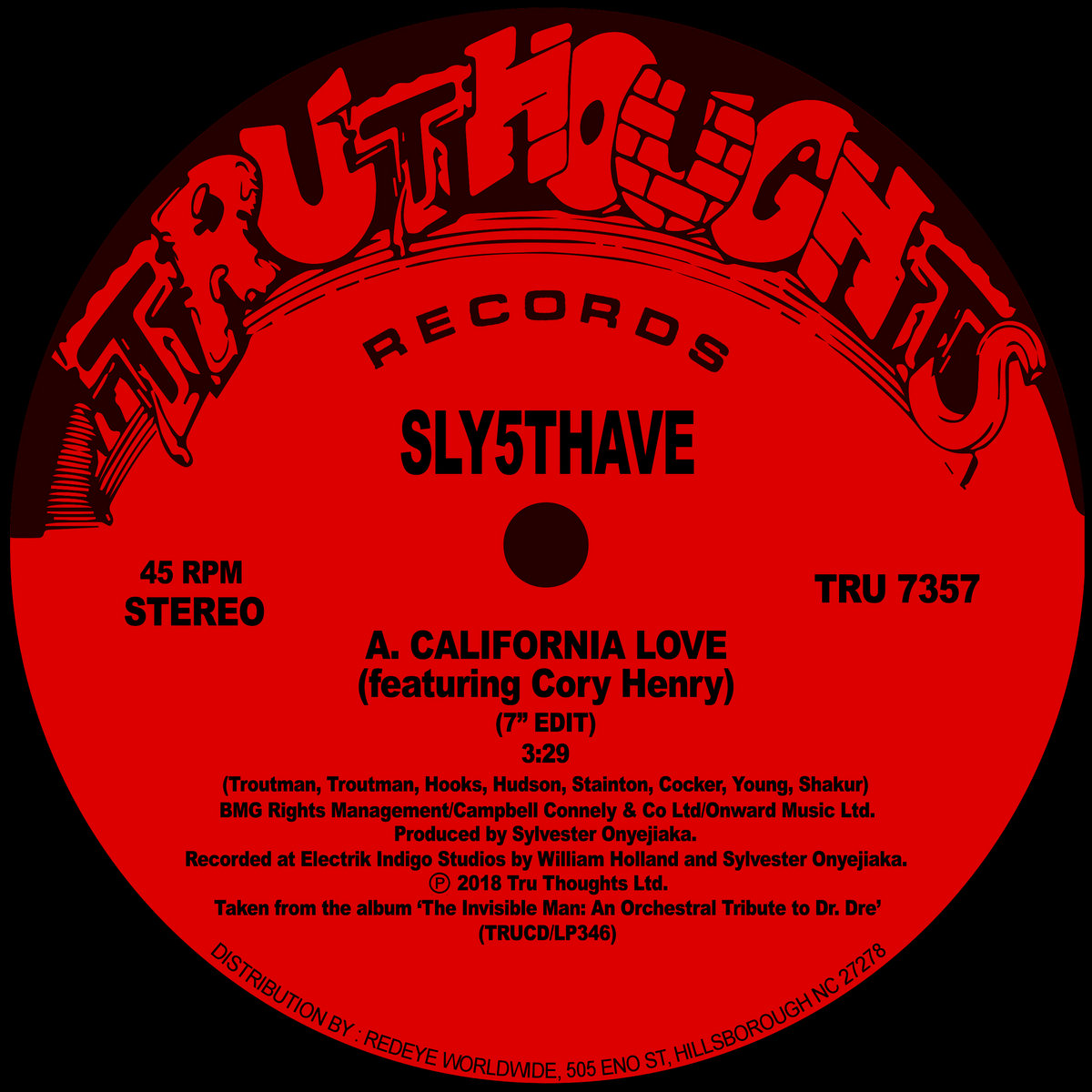 California Love (featuring Cory Henry) [7” Edit] / Shiznit