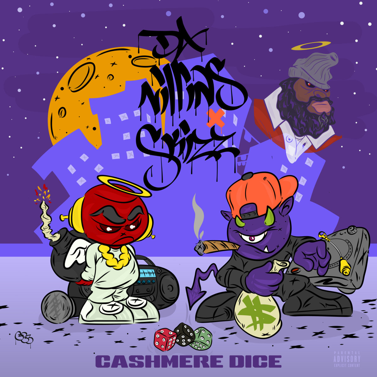 Da Villains & DJ Skizz Cashmere Dice 限定版 a2095316519_10.jpg