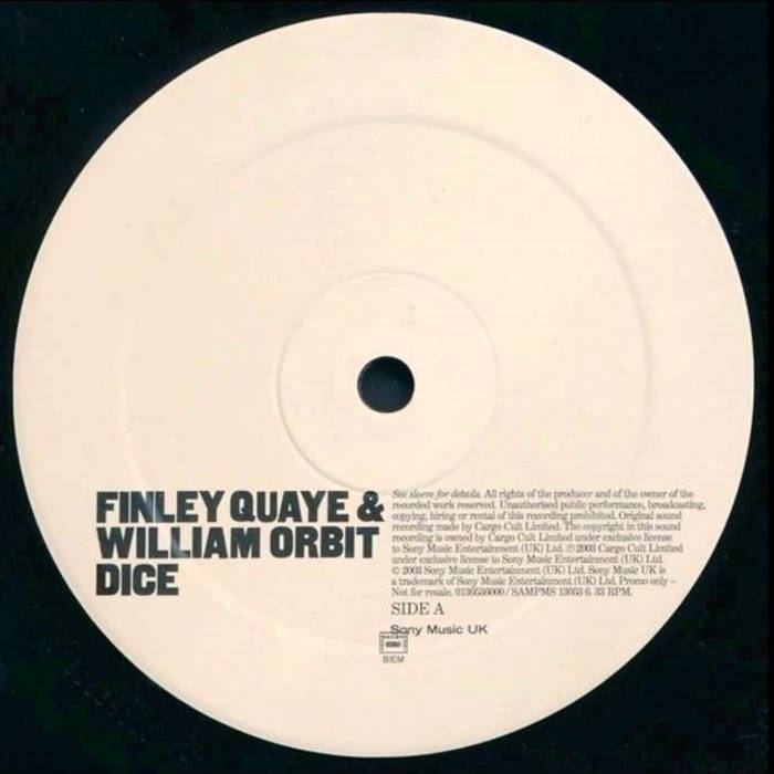 Finley Quaye & William Orbit Dice (Rods Novaes, Wender A. Edit
