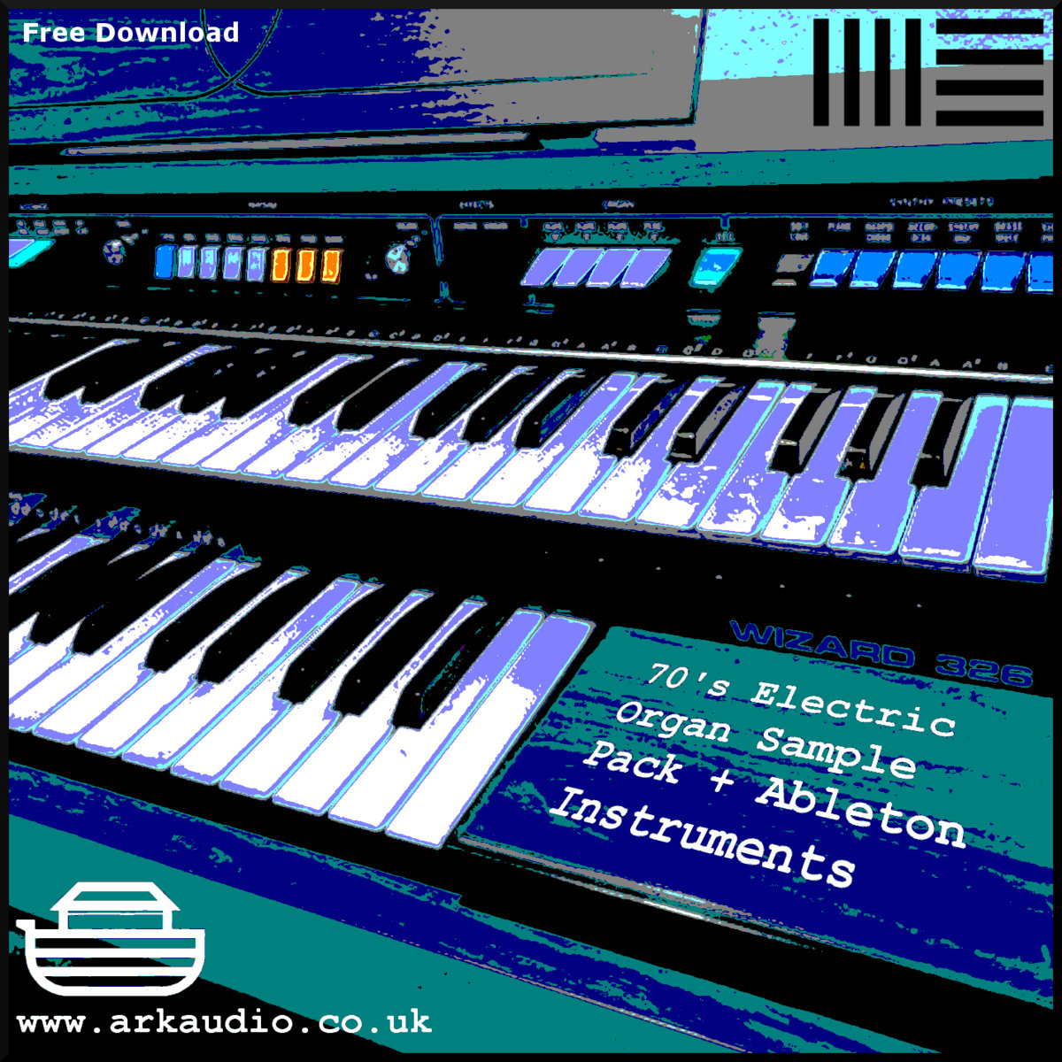 Vintage Electric Organ Samples free arkaudio Ark Records