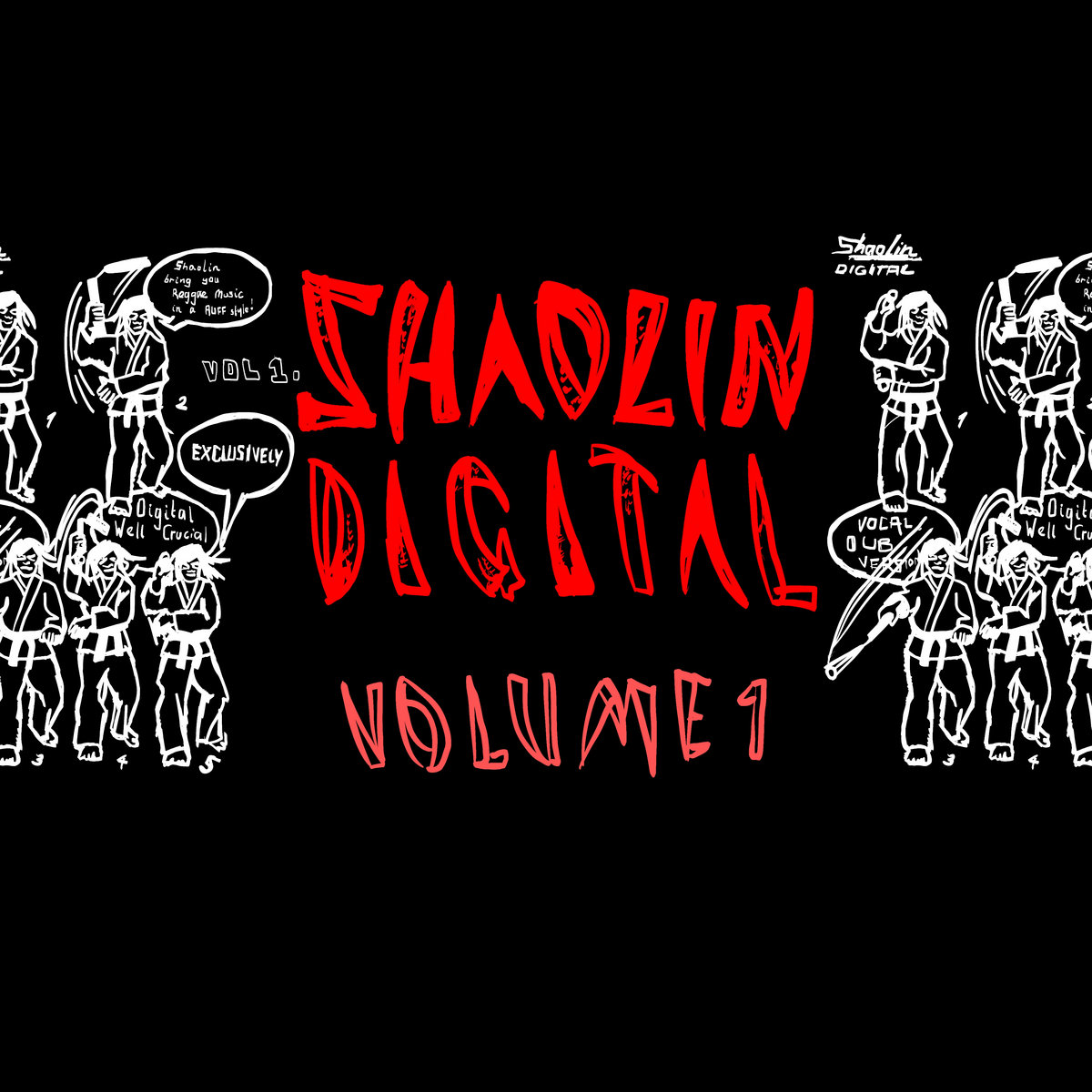 SHAOLIN DIGITAL VOLUME 1' Limited 100 copies (CD ONLY) (Shaolin