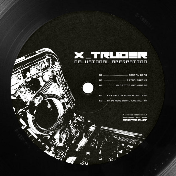 Pochette de Delusional Aberration par X-Truder
