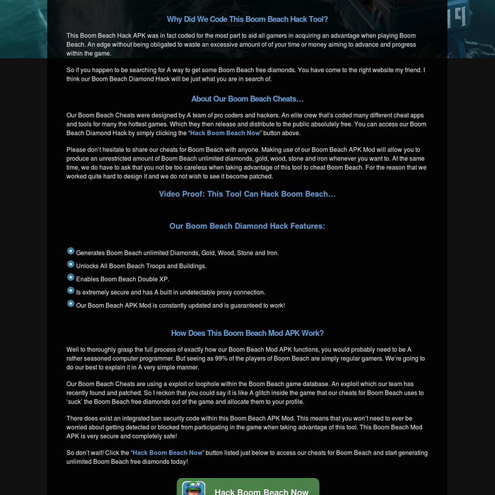 Boom BeachBoom Beach Hack And Cheats lizardstickers