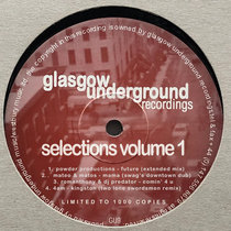 Glasgow Underground — Glasgow Underground - Selections Volume 1