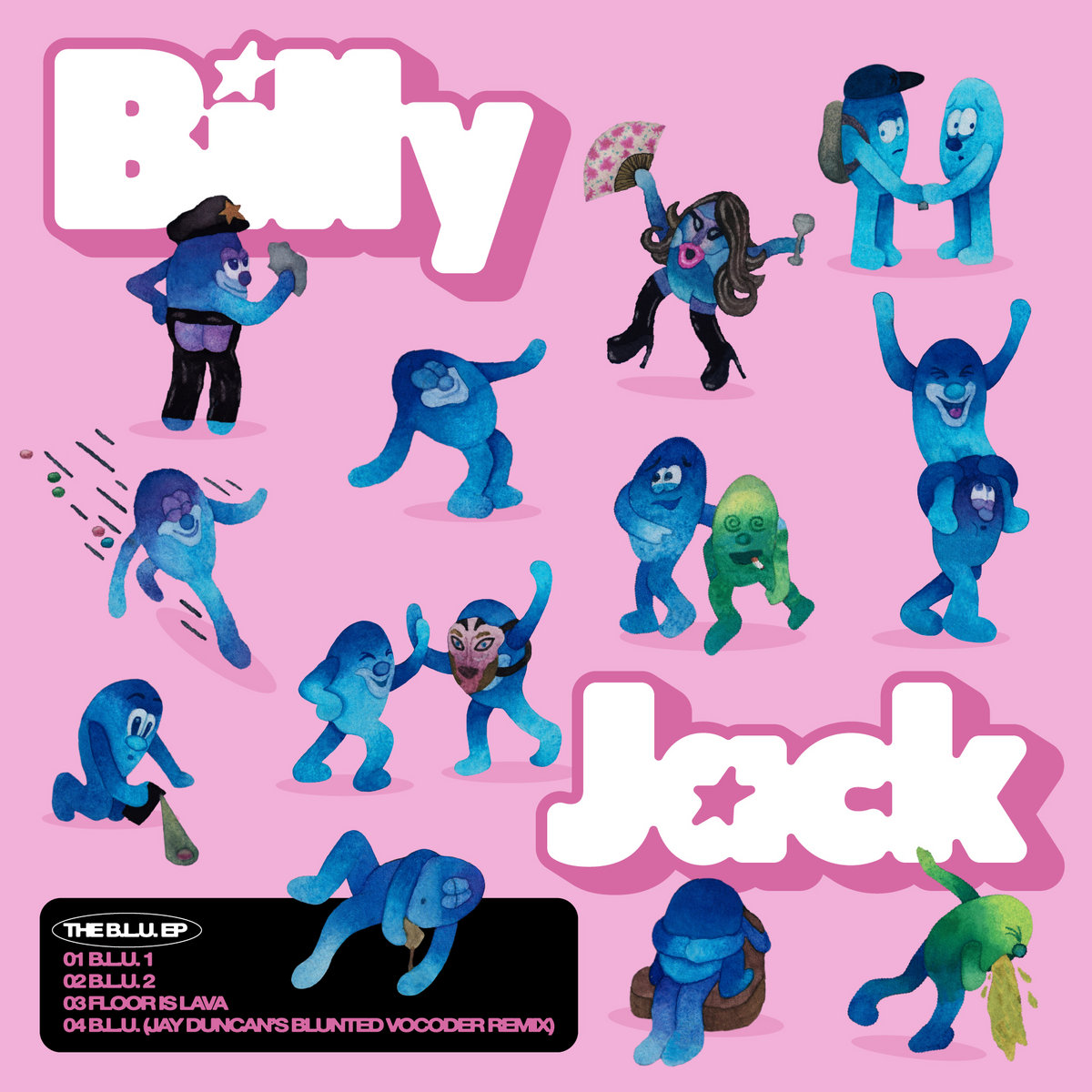 てぃんくる 版画 THE BLUE WORLD special edition B.L.U. EP [WLTD011] | Billy Jack | Welt Discos