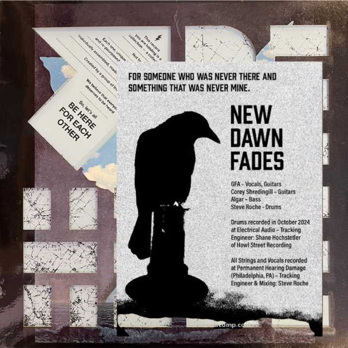 Pochette de NEW DAWN FADES "ELECTRIC MIDNIGHT" par New Dawn Fades "Electric Midnight" from "Be Here" compilation
