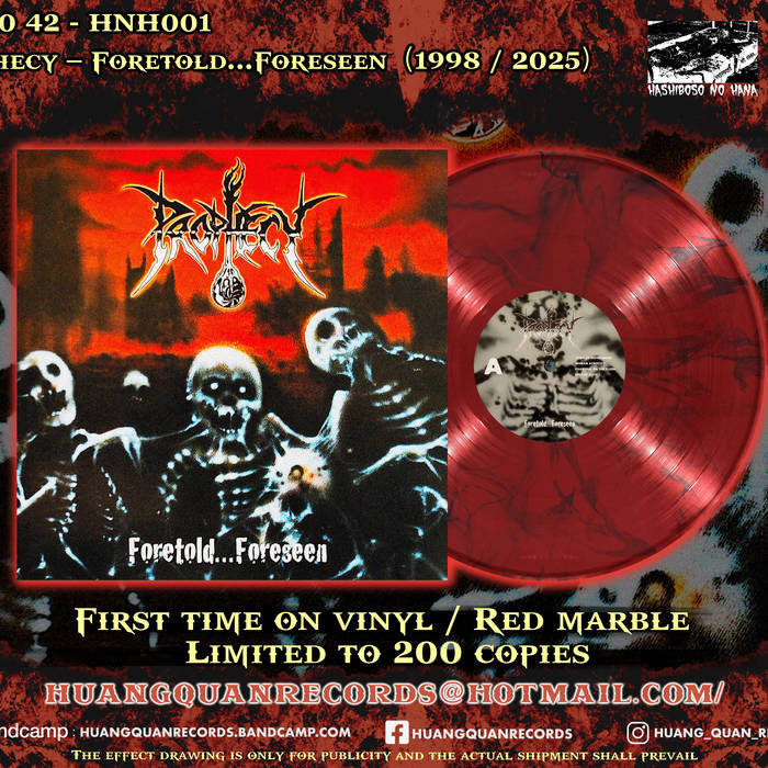 851130 42 - HNH01 Prophecy – ForetoldForeseen | Huangquan Records