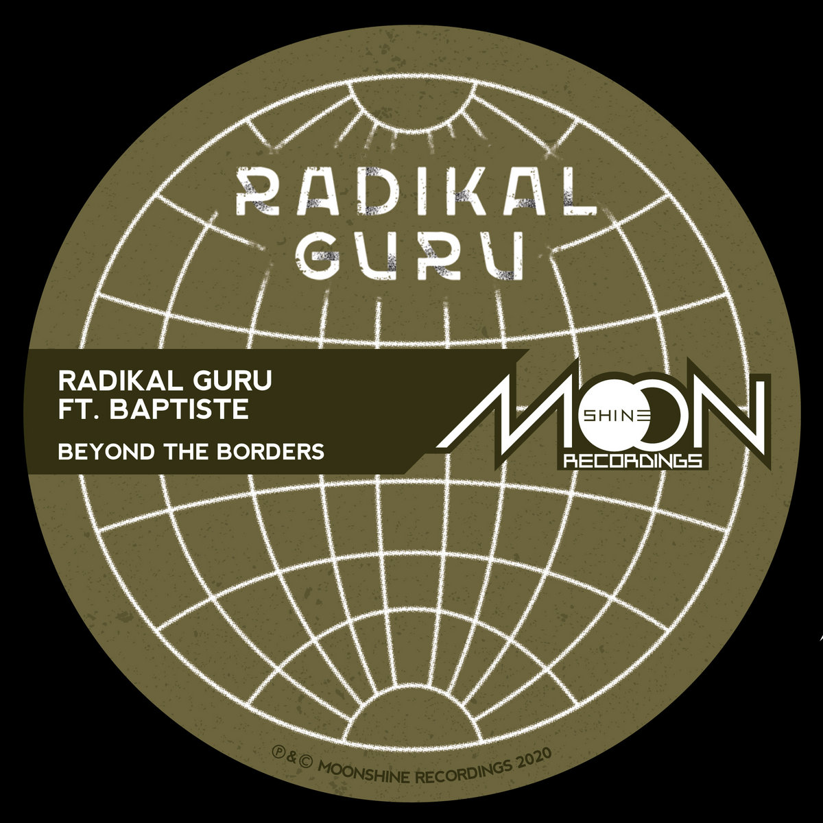 英2LP Radikal Guru Beyond The Borders MSLP012 Moonshine /00470 Radikal Guru Beyond The Borders 2LP Vinyl 2023 Moonshine