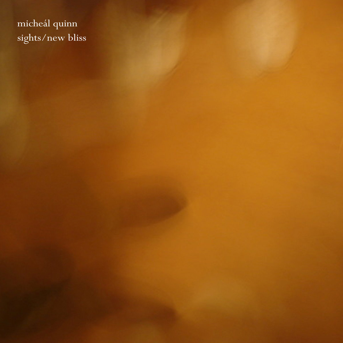 Sights/New Bliss cover