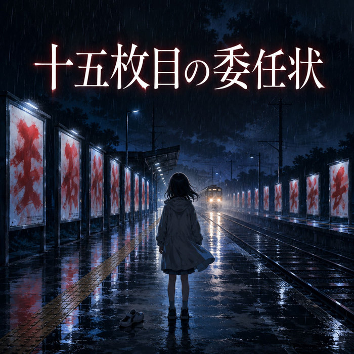 十五枚目の委任状のBandcamp公式ジャケット
