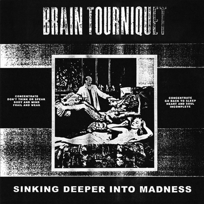 Pochette de Sinking Deeper Into Madness par Brain Tourniquet