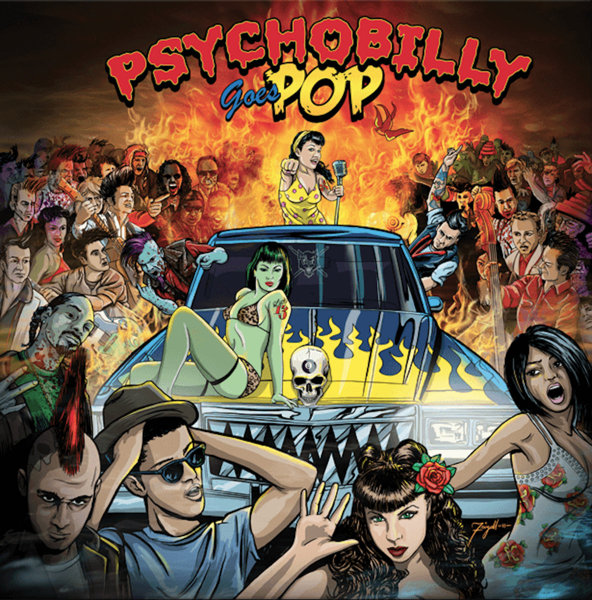 希少　DEAD BEATS NEOROCABILLY PSYCHOBILLY 希少DEAD BEATS NEOROCABILLY PSYCHOBILLY