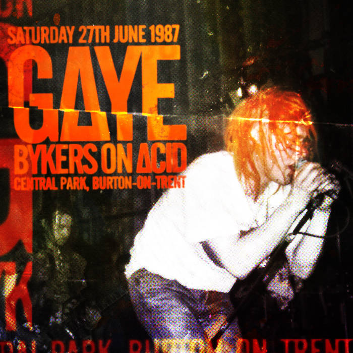 Live Central Park Burton On Trent 27th June 1987 Gaye Bykers On Acid